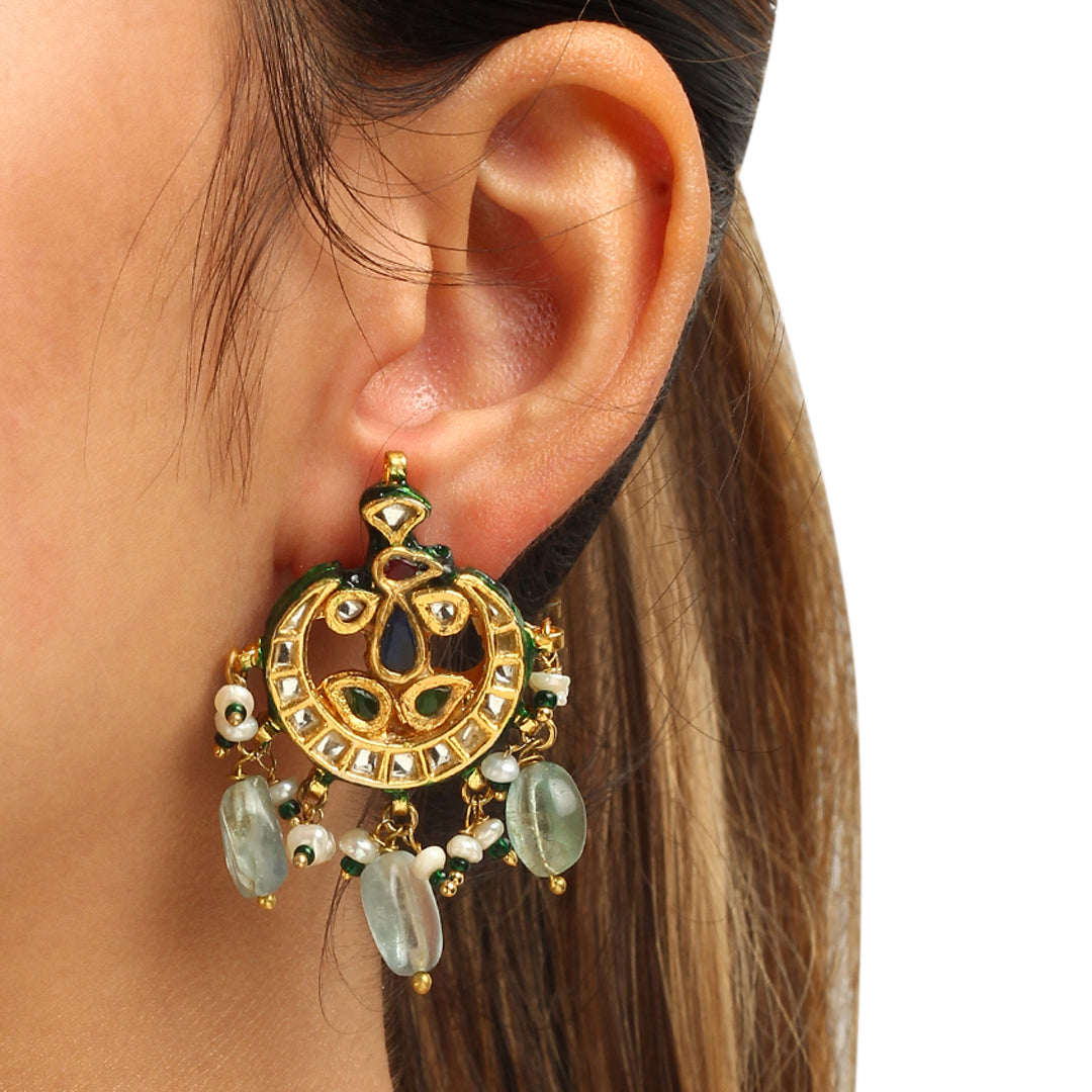 Farhana Polki Studs