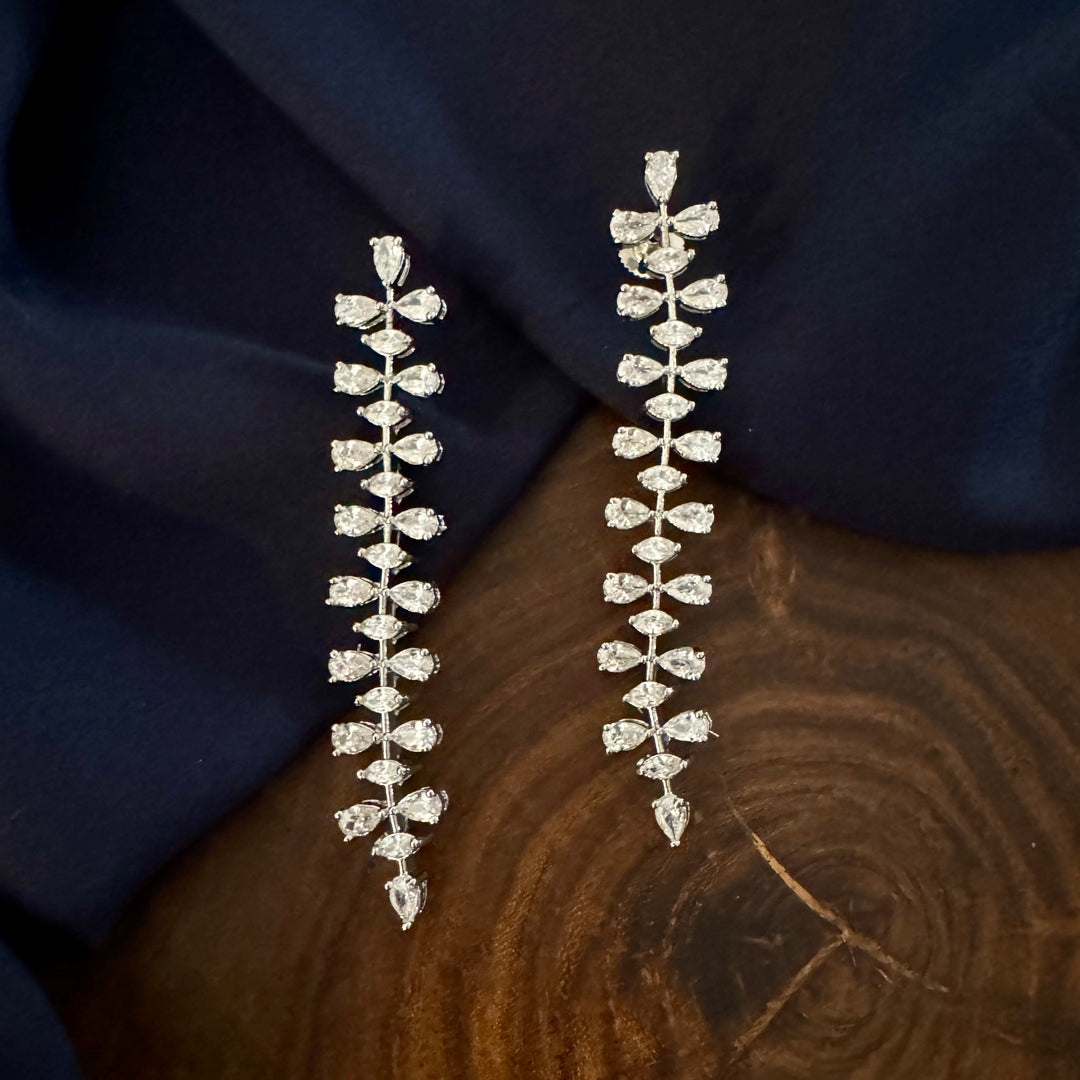 Misty Diamond Earrings