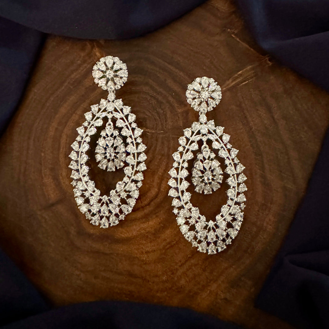 Feline Diamond Earrings