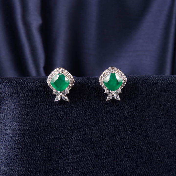 Nova Emerald and Diamond Necklace Set