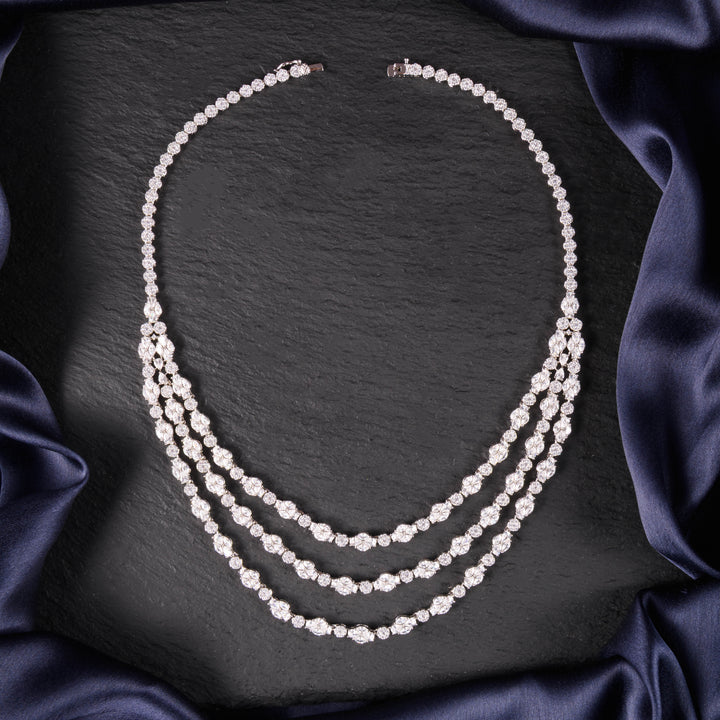 Arabella Diamond Necklace Set