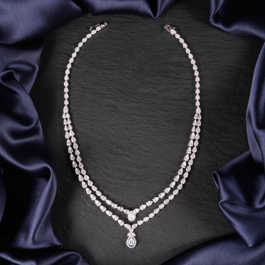 Eliza Diamond Necklace Set