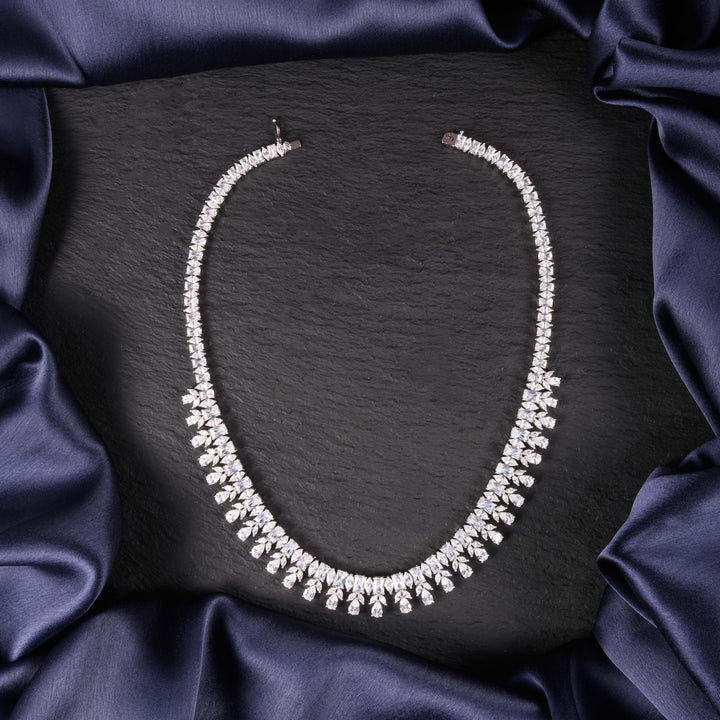 Adelaide Diamond Necklace Set