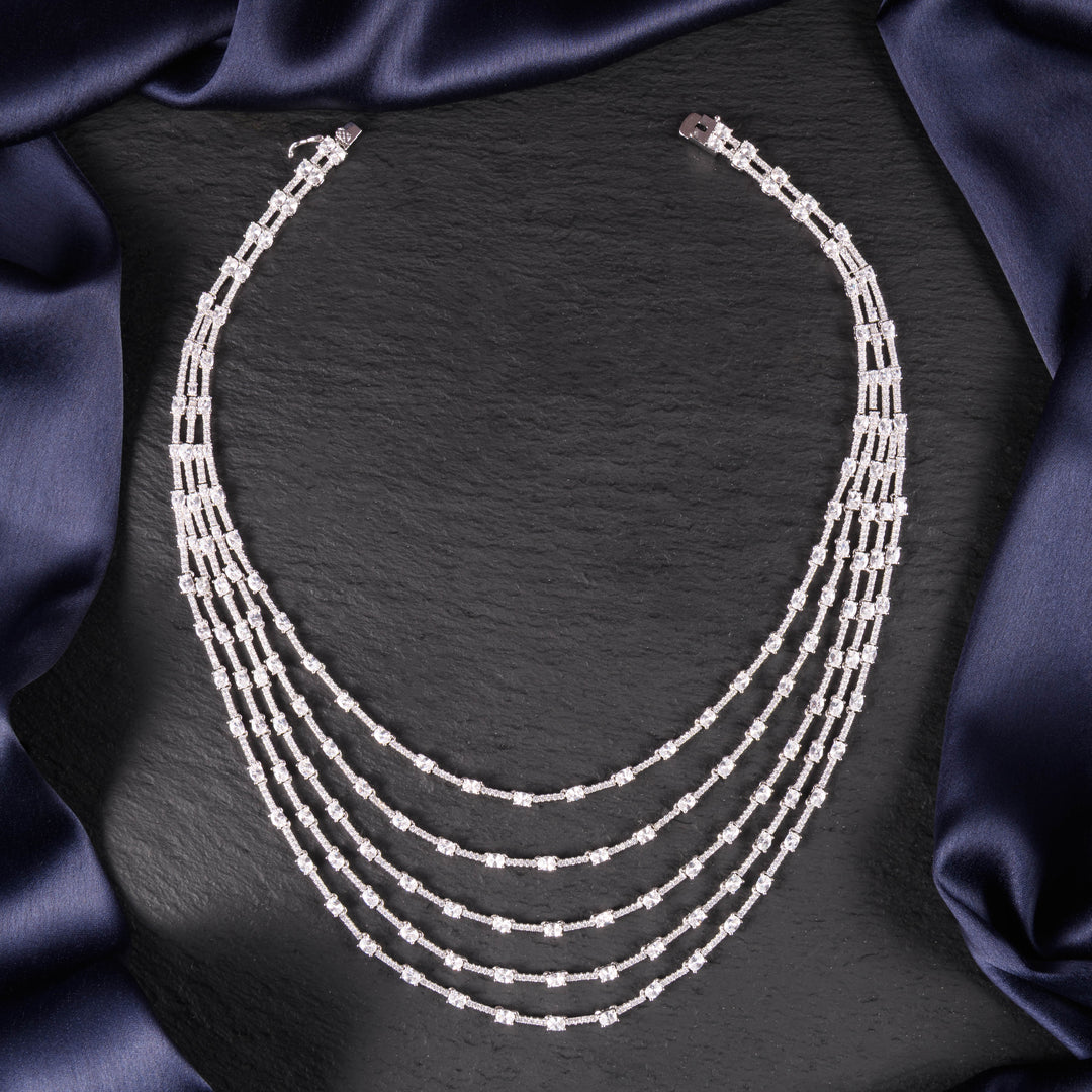 Charlotte Diamond Necklace Set