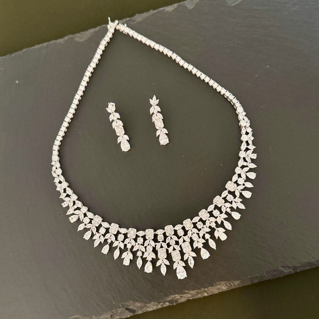 Baylor Diamond Necklace Set