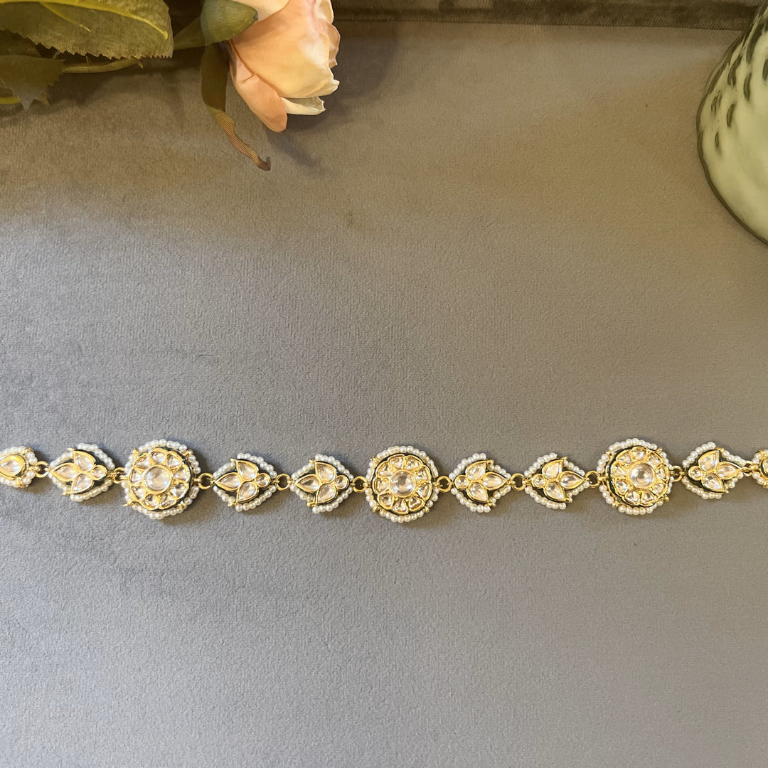 Sajili Pearl and Polki Headband