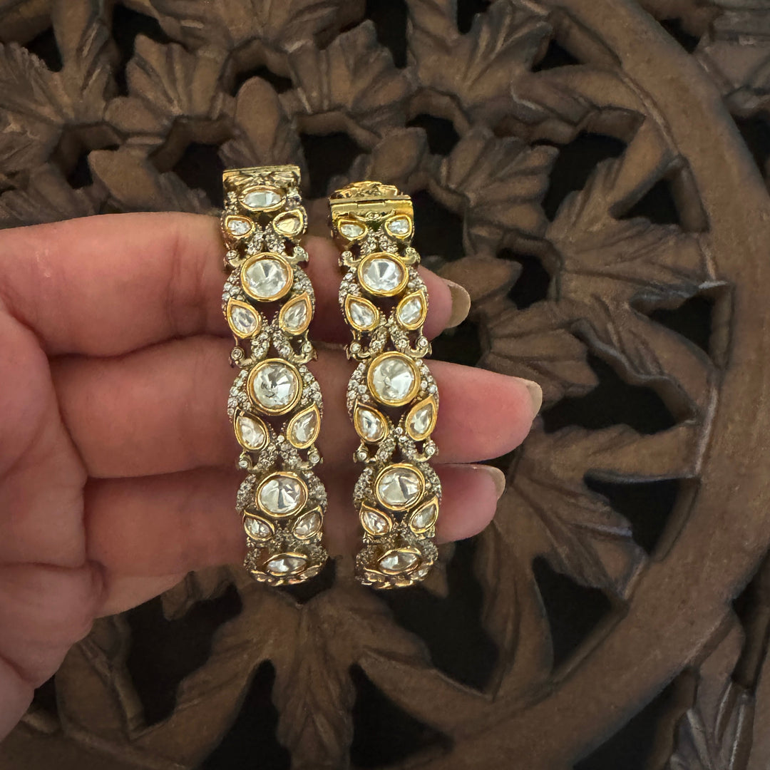 Insha Polki Bangles Pair