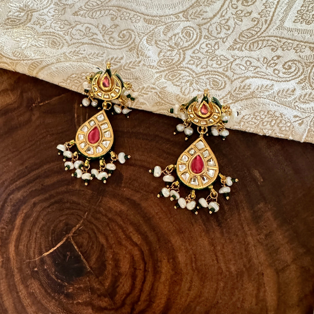 Insha Polki Earrings