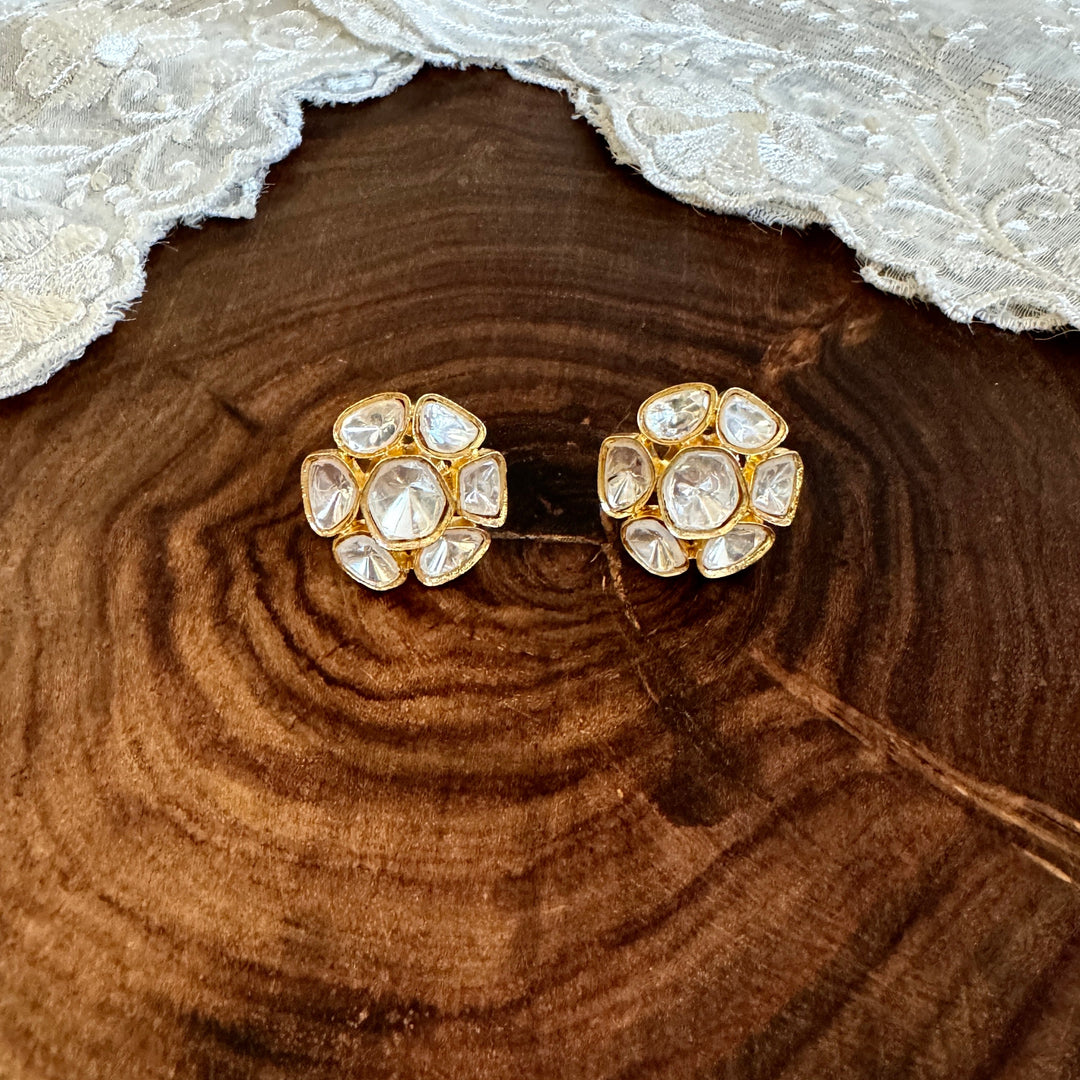 Nishi Polki Studs