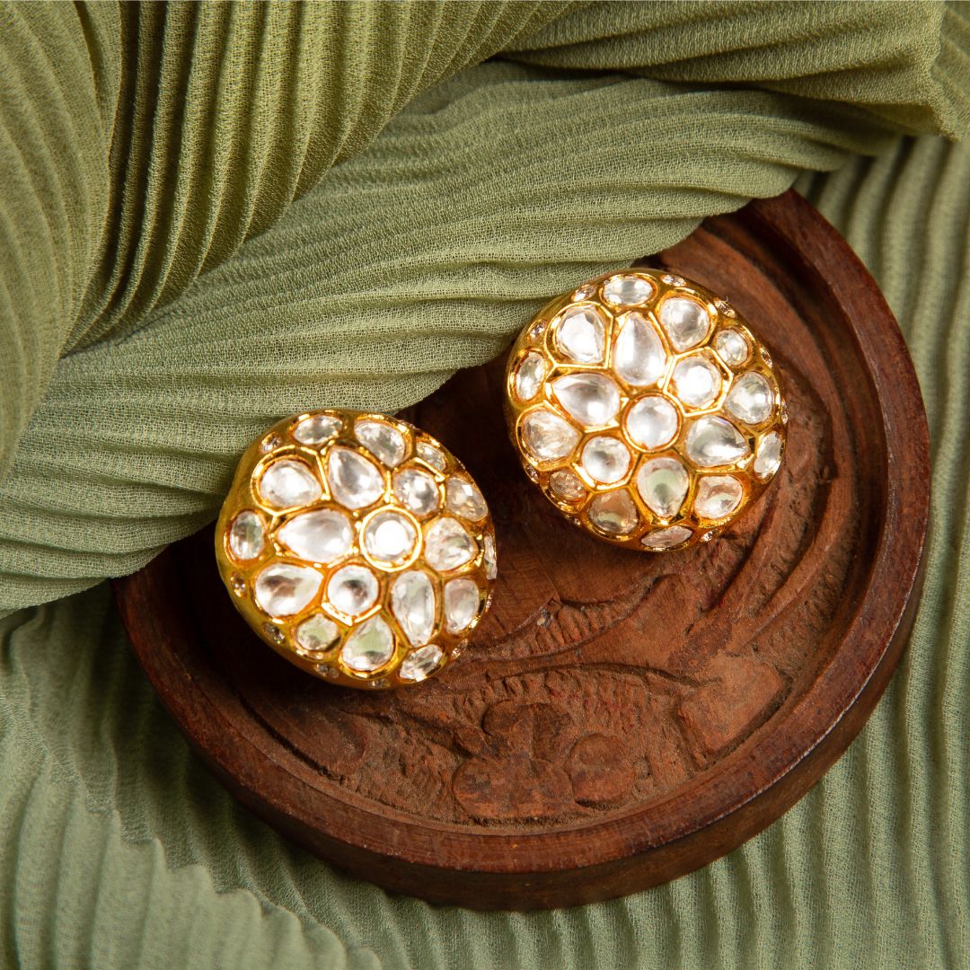 Deenah Polki Studs