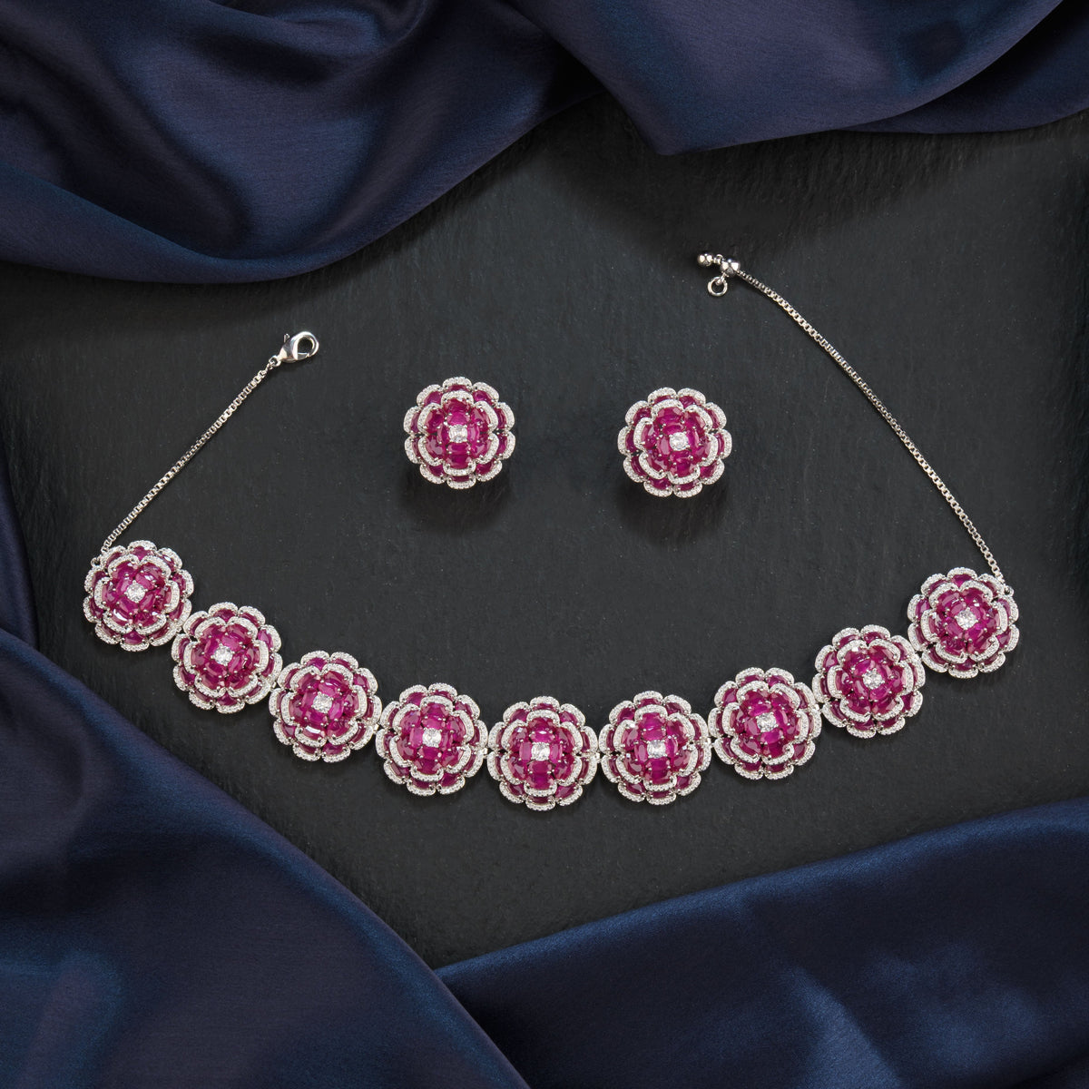 Diamond Necklace/Choker Sets