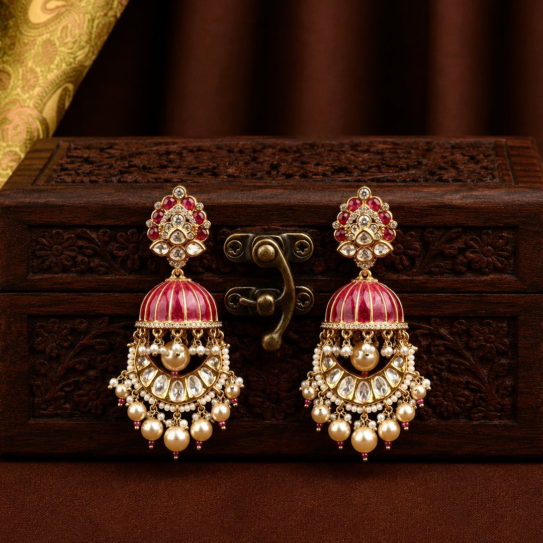 Reema Polki Earrings