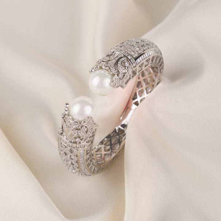 Rayne Diamond and Pearl Bracelet