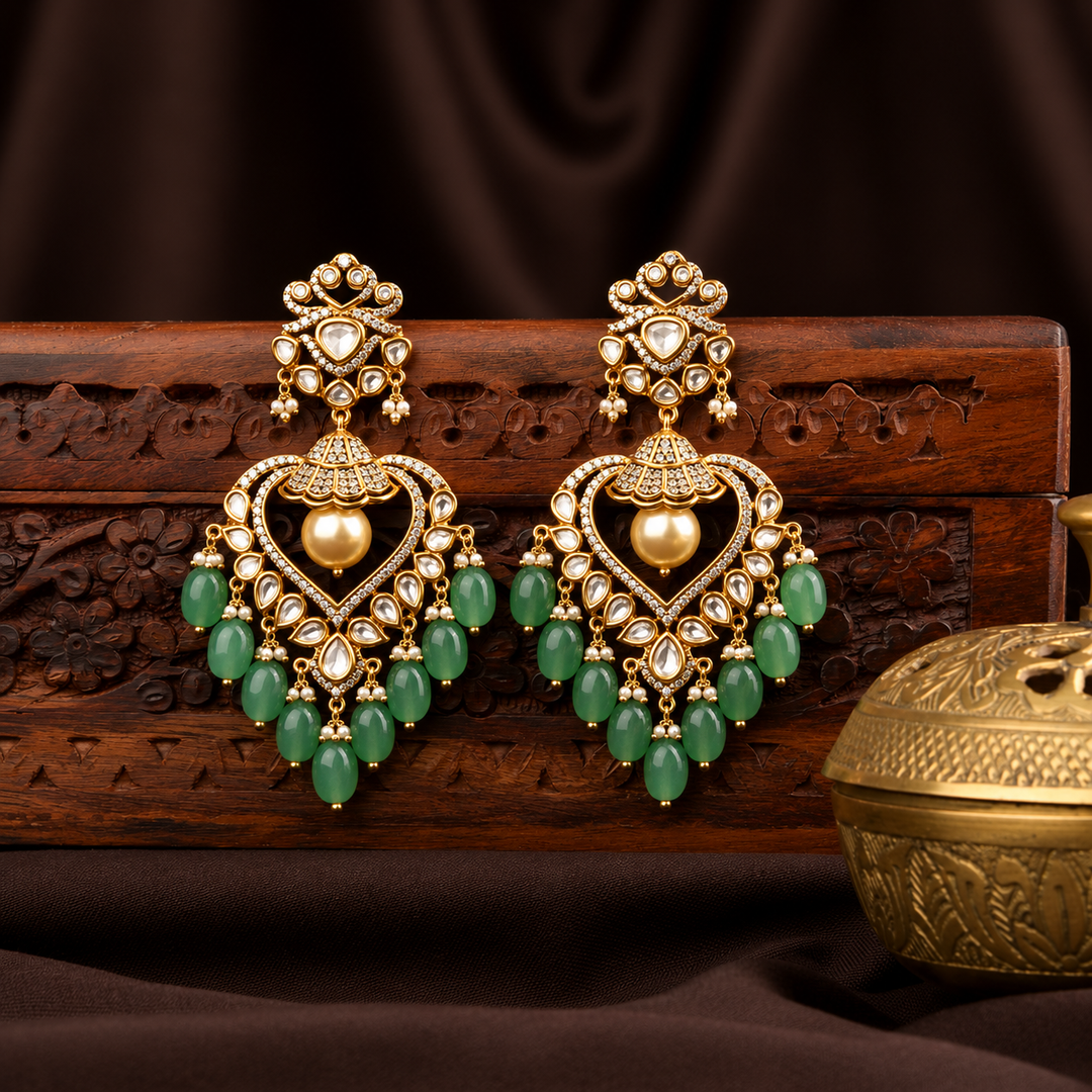 Sheena Polki Earrings
