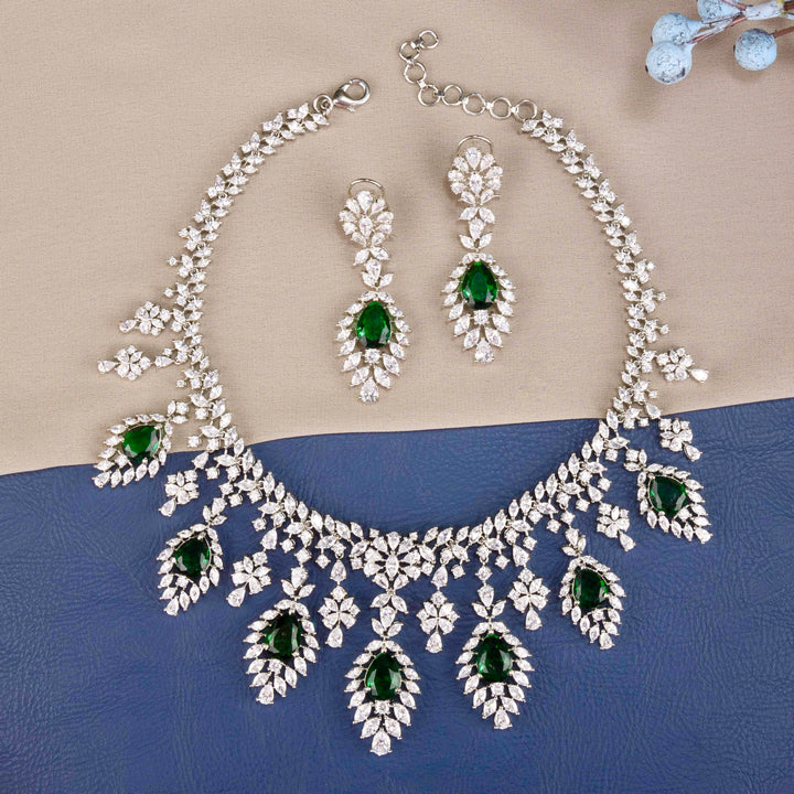 Tiana Diamond Necklace Set