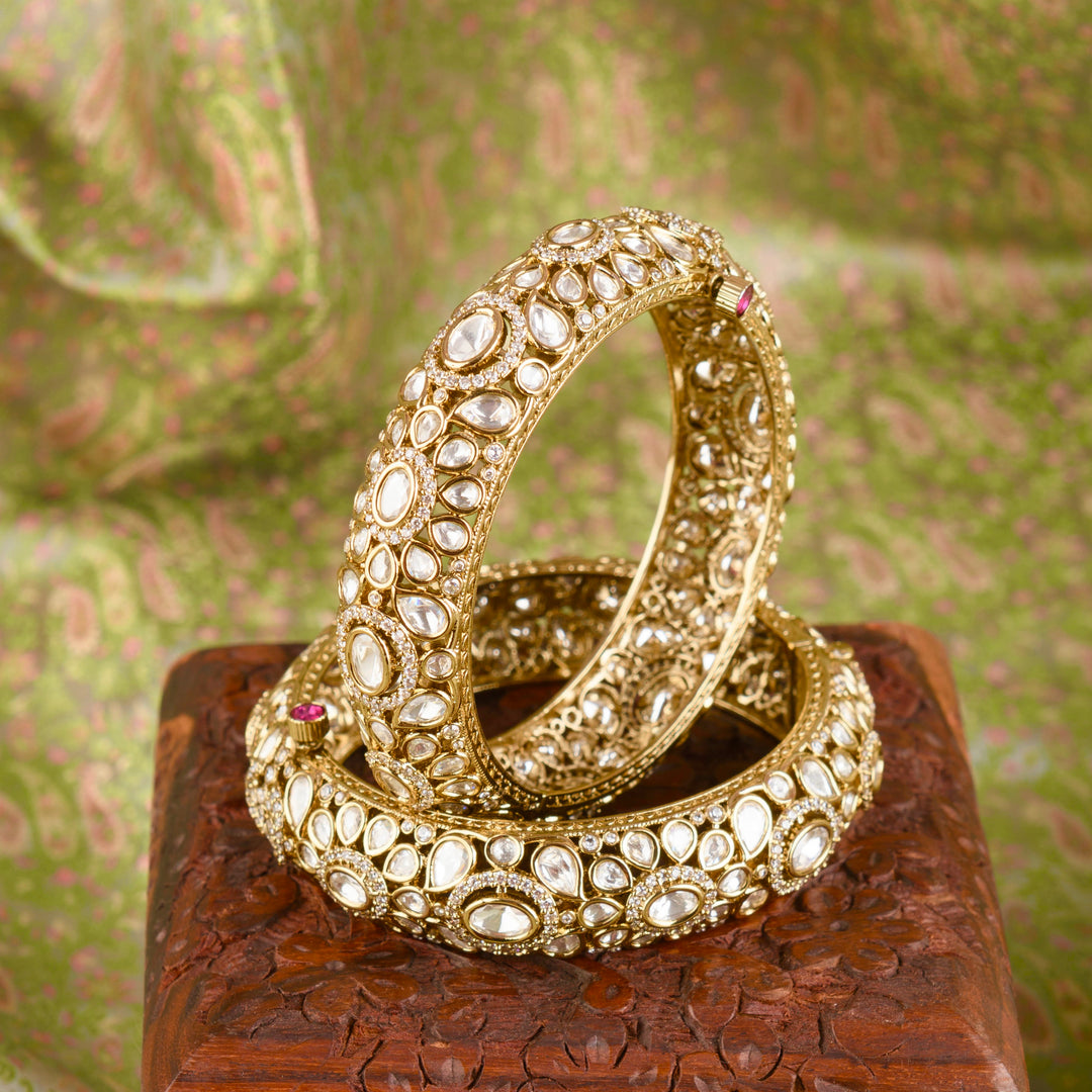 Shriya Polki Bangle Pair