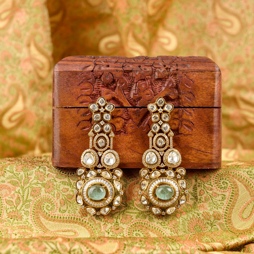 House of MISU in Pavani Polki Necklace Set