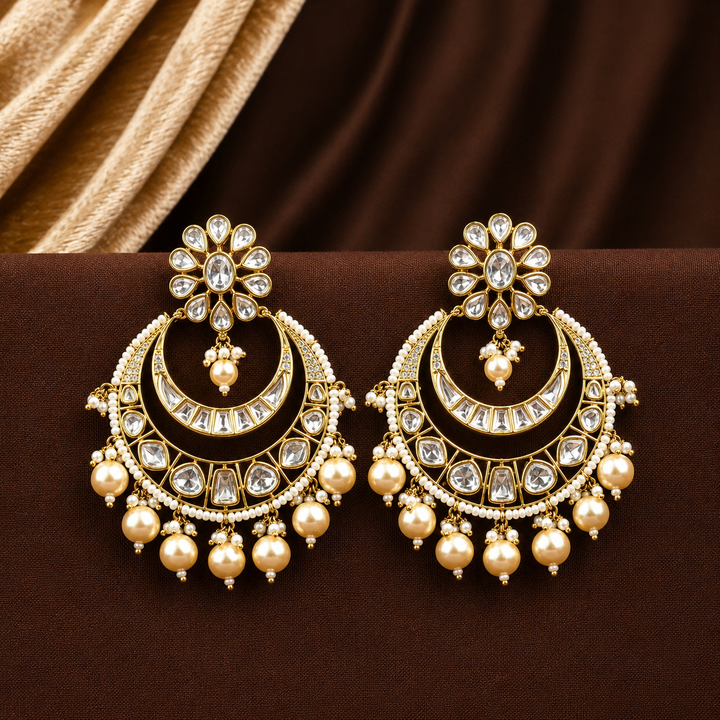 Akshita Polki and Pearl Chandbali