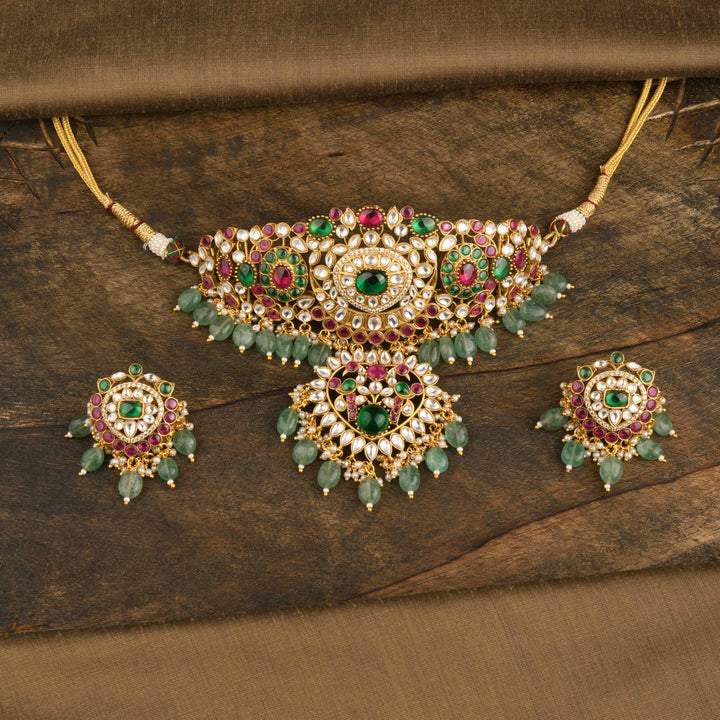 Indus Polki Choker Set