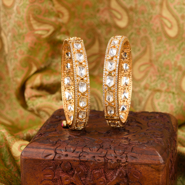 Ubika Polki Bangle Pair