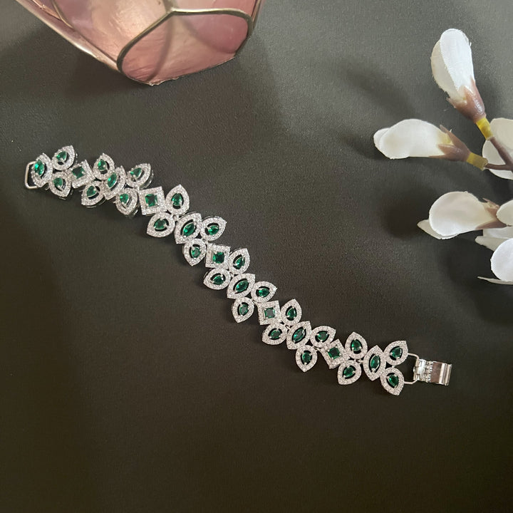 Floret Tennis Bracelet