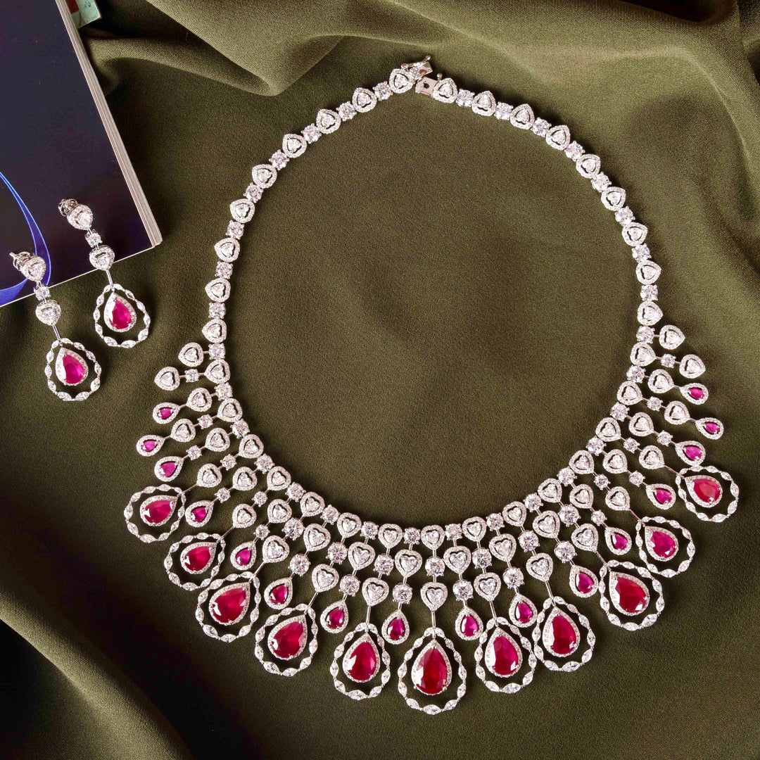 Haisley Diamond Necklace Set