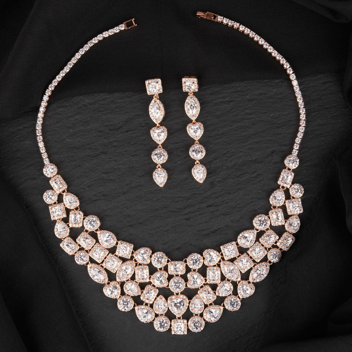 Darlene Diamond Necklace Set