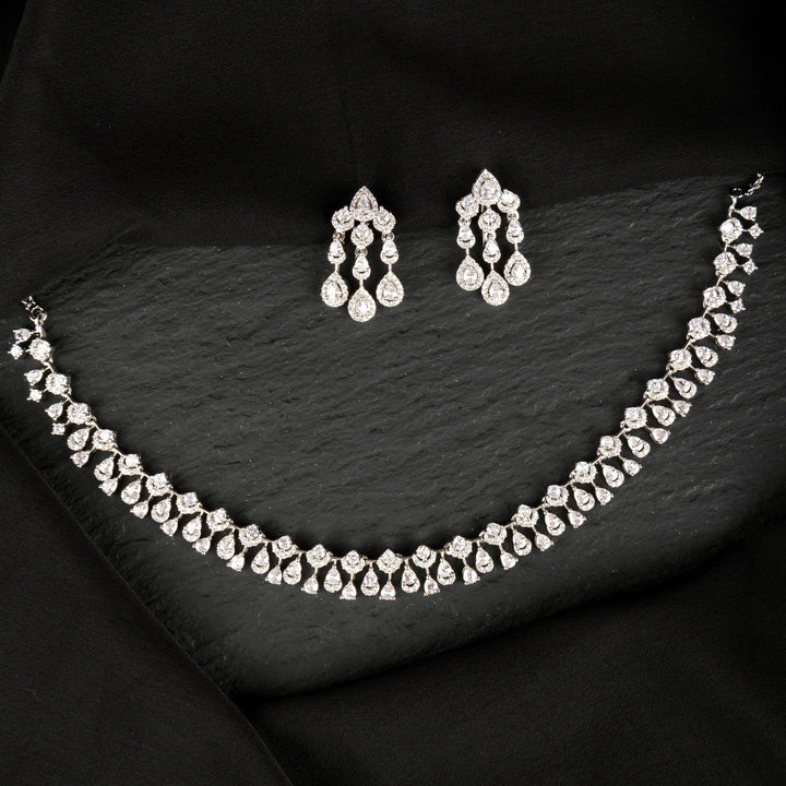 Alina Diamond Necklace Set