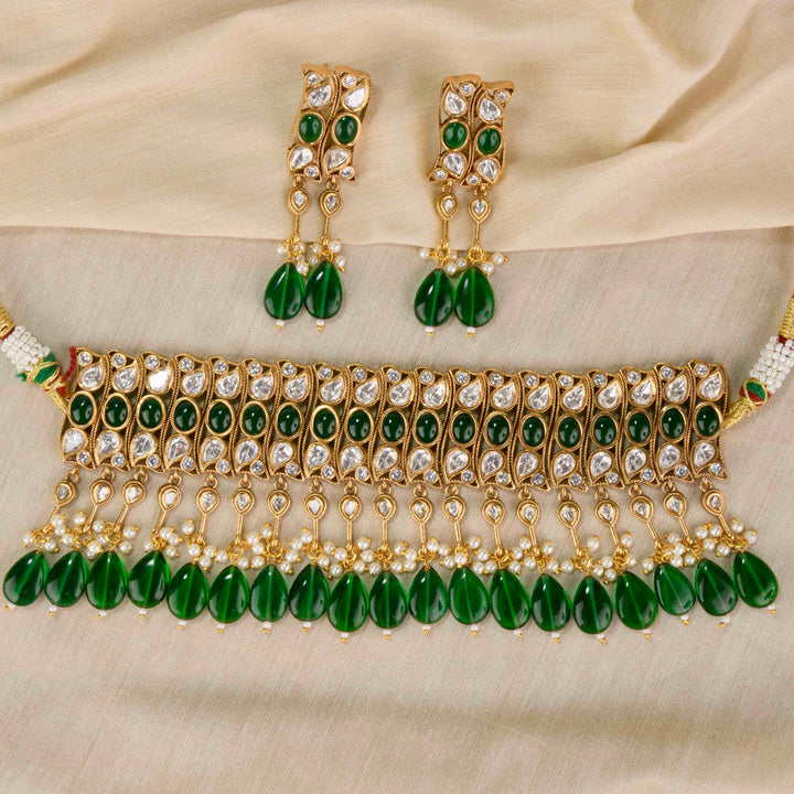 Fareeda Polki Choker Set