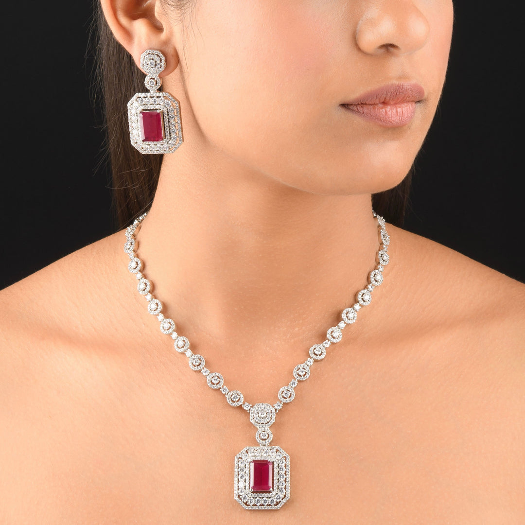 Aviana Diamond Necklace Set