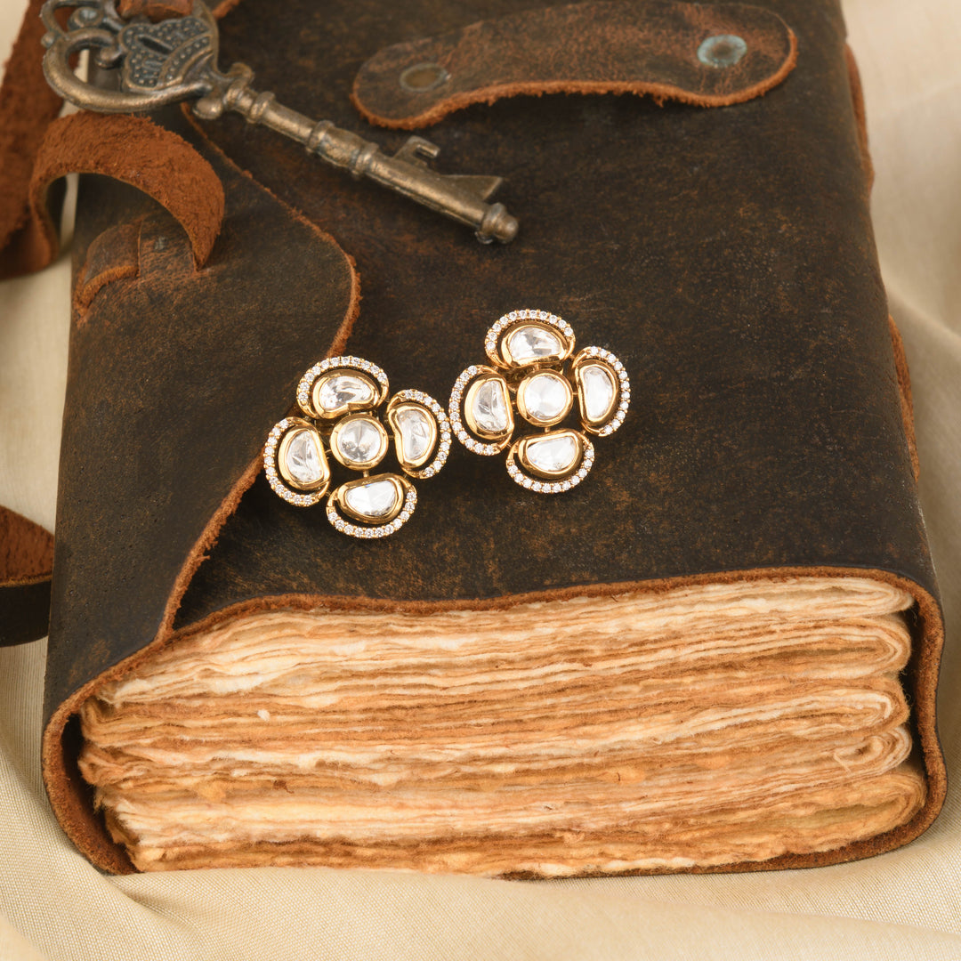 Nishi Polki Studs