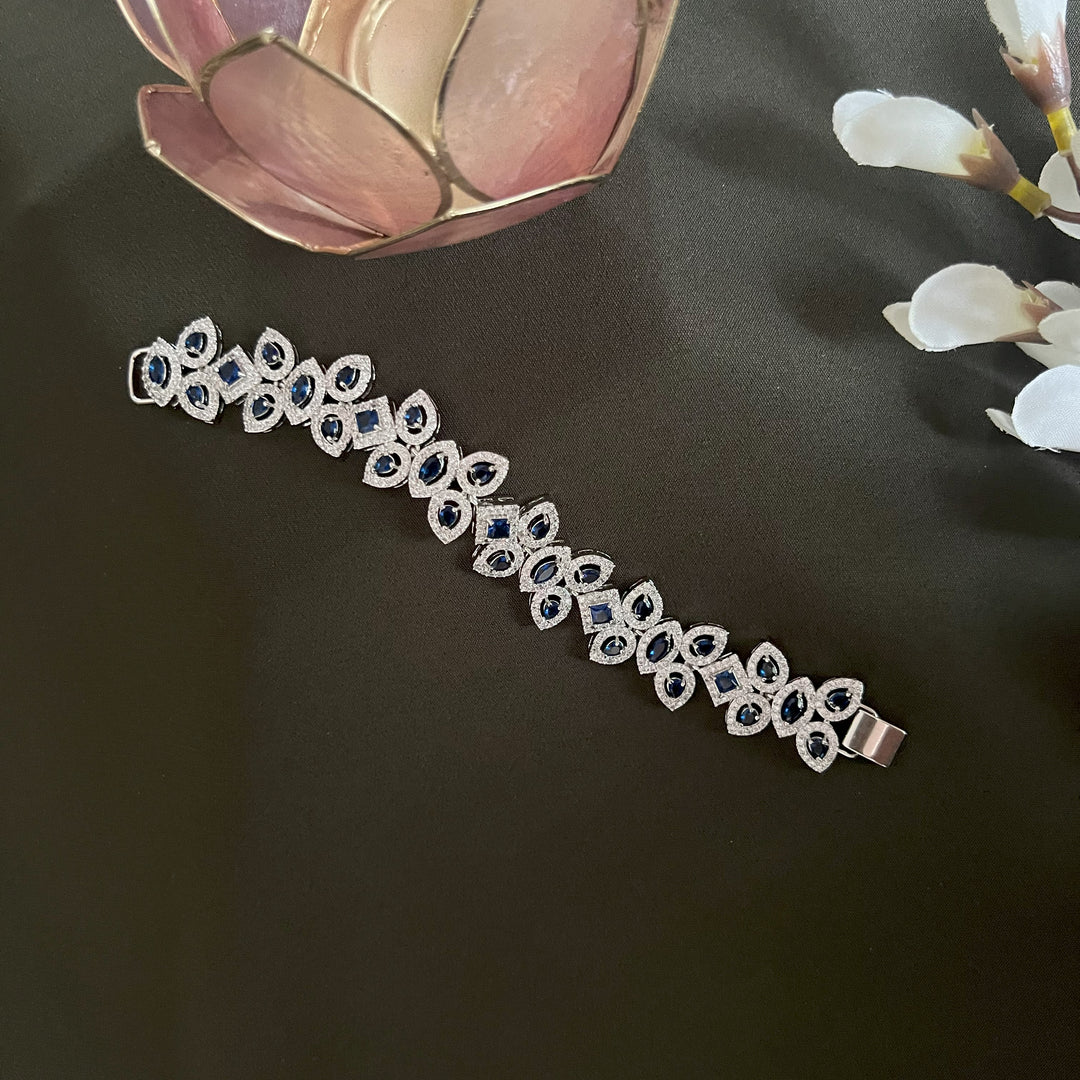 Floret Tennis Bracelet