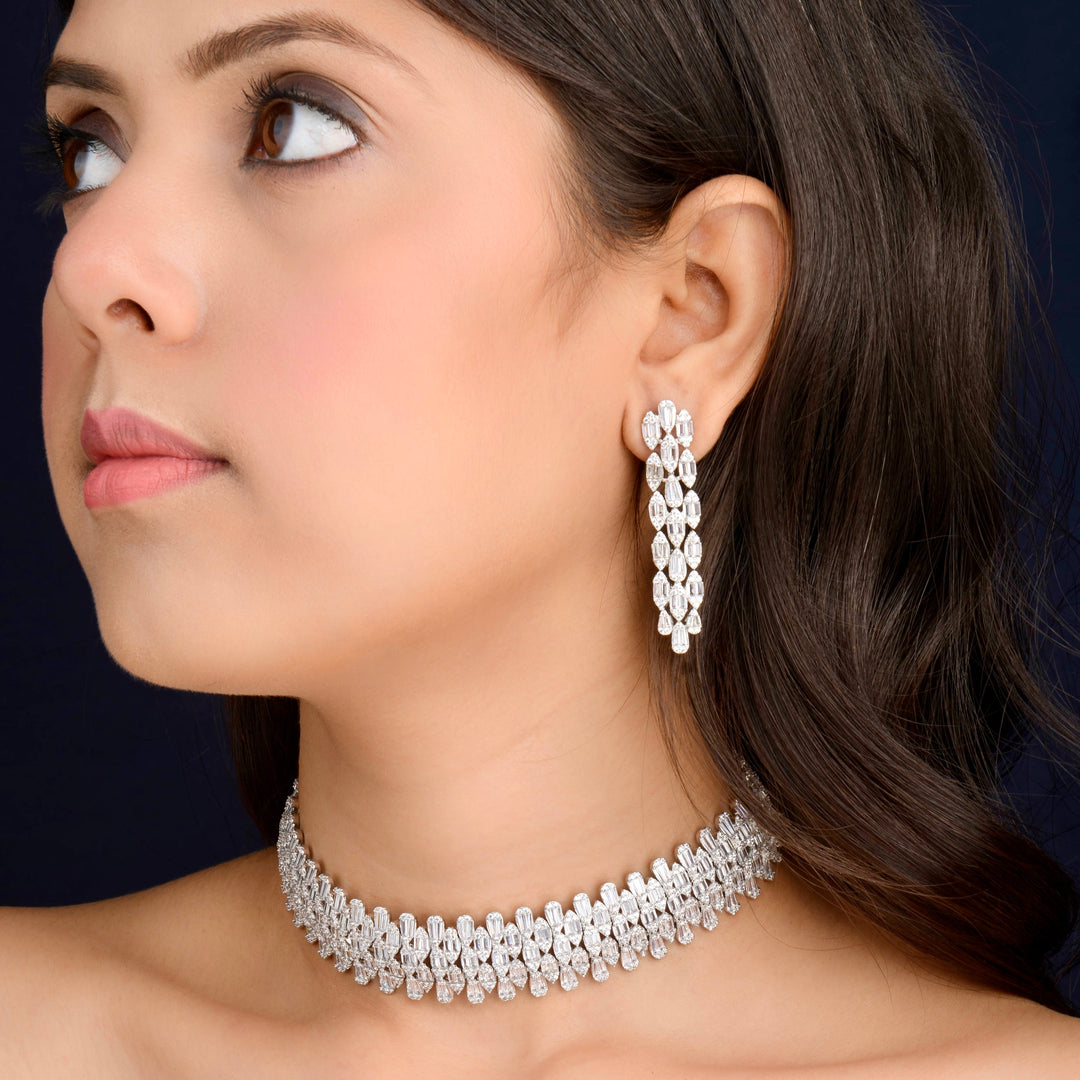 Edeline Diamond Choker Set