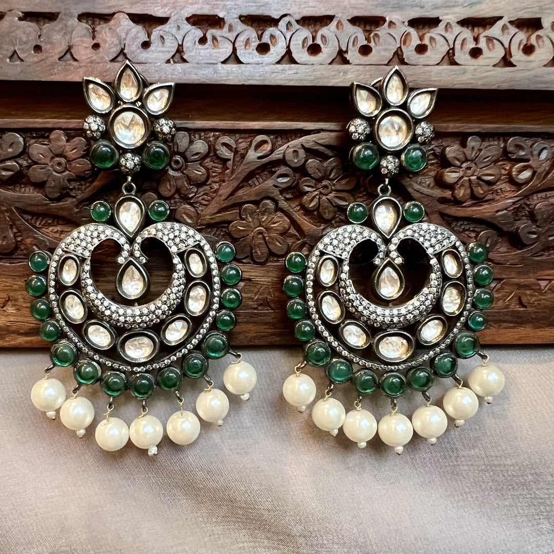 Dhaarani Victorian Pearl Earrings