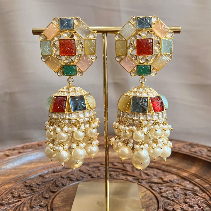 Mandavi Multicoloured Jhumka