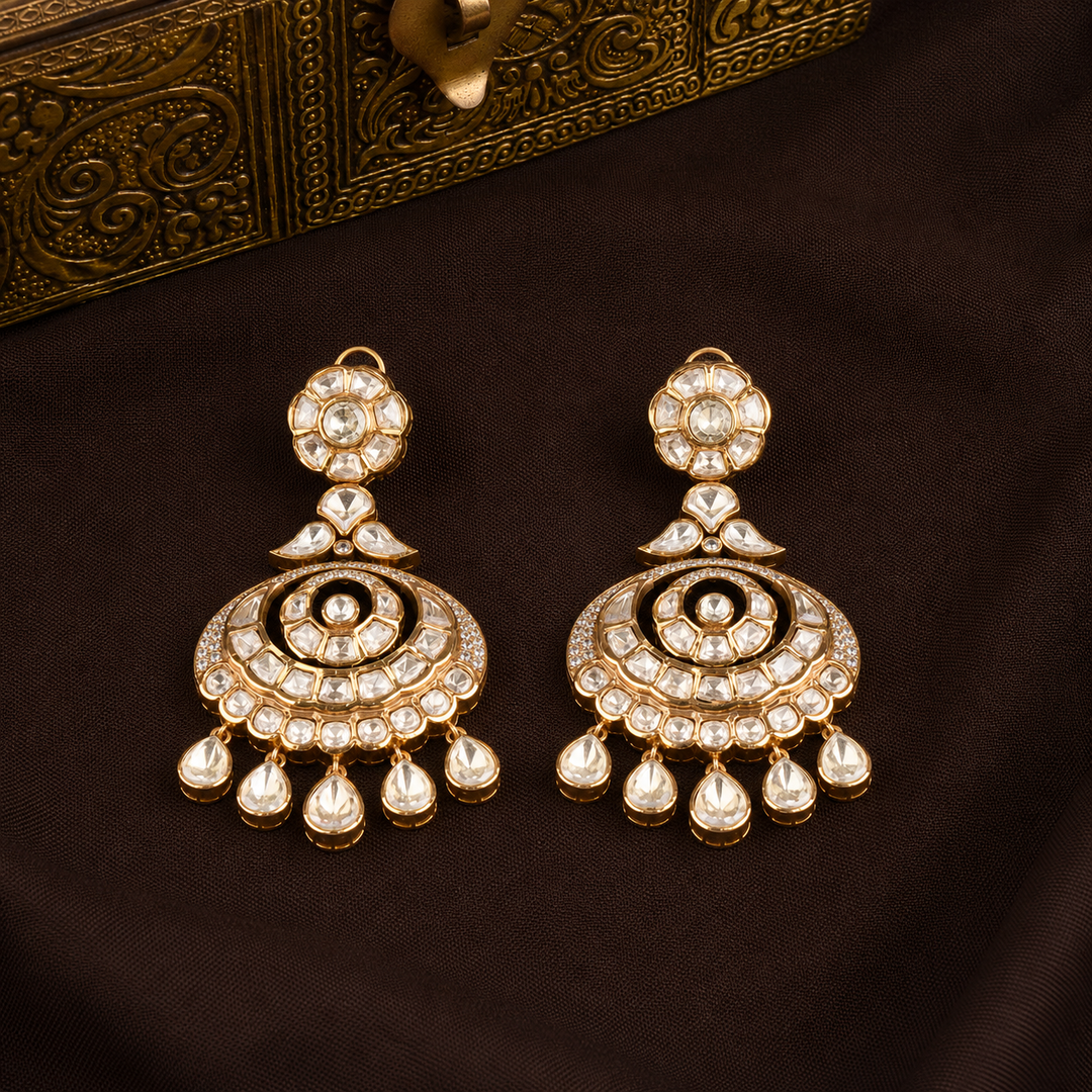 Anesha Polki Earrings