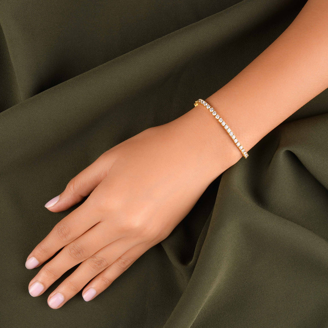 Classic Tennis Bracelet - Diamond size 3 mm