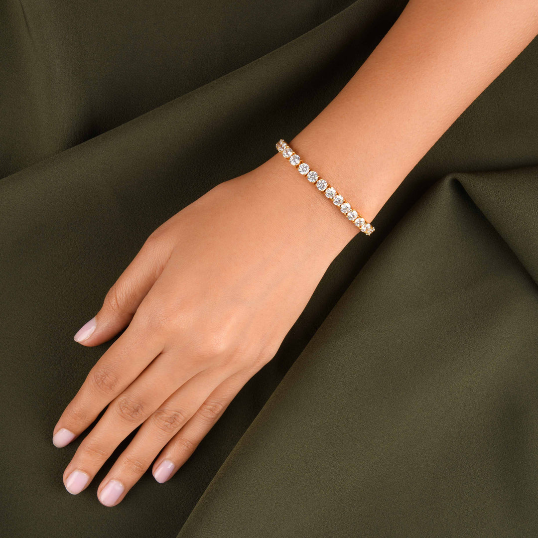Classic Tennis Bracelet - Diamond size 5 mm