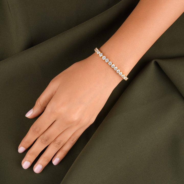 Classic Tennis Bracelet - Diamond size 5 mm