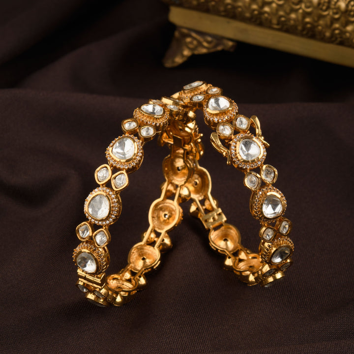 Varnika Polki Bangle Pair