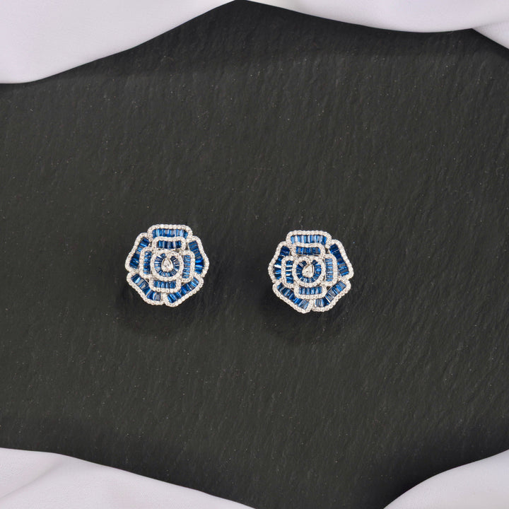 Rose Diamond Studs