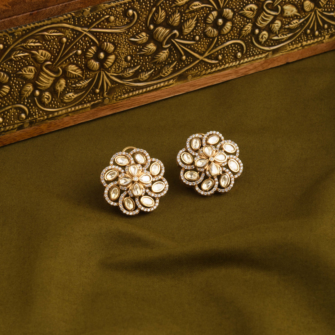 Kirti Polki and Pearl Choker Set