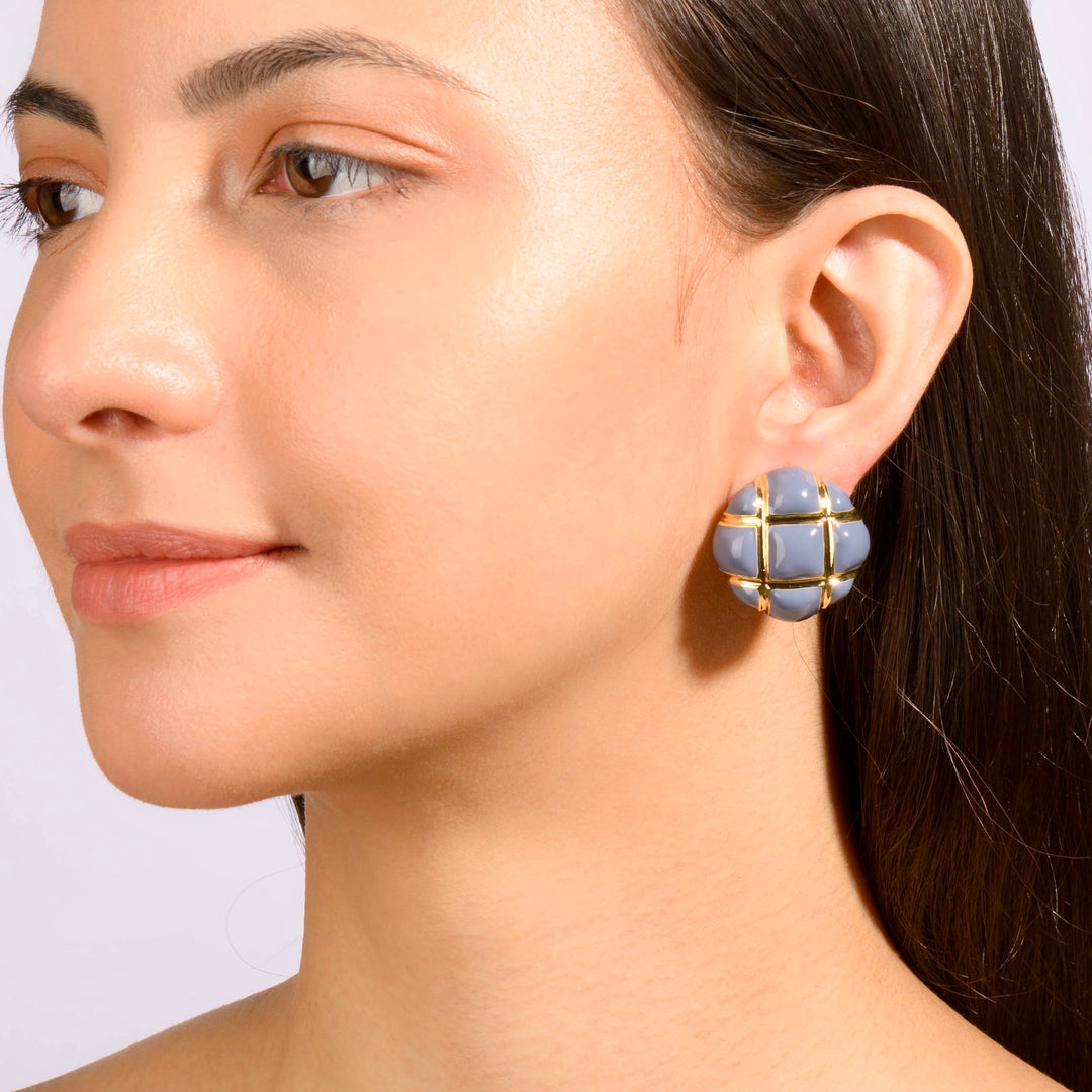 Aric Enamel Studs