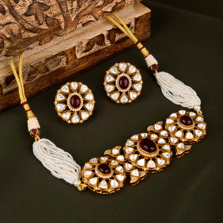 Akshaya Polki Choker Set