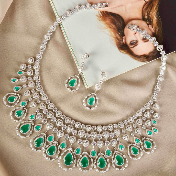 Haisley Diamond Necklace Set