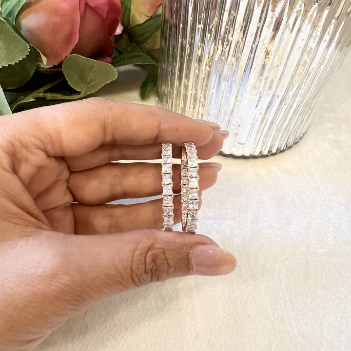 Baylee Diamond Earrings - Big