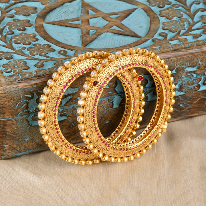 Harini Polki Bangle Pair