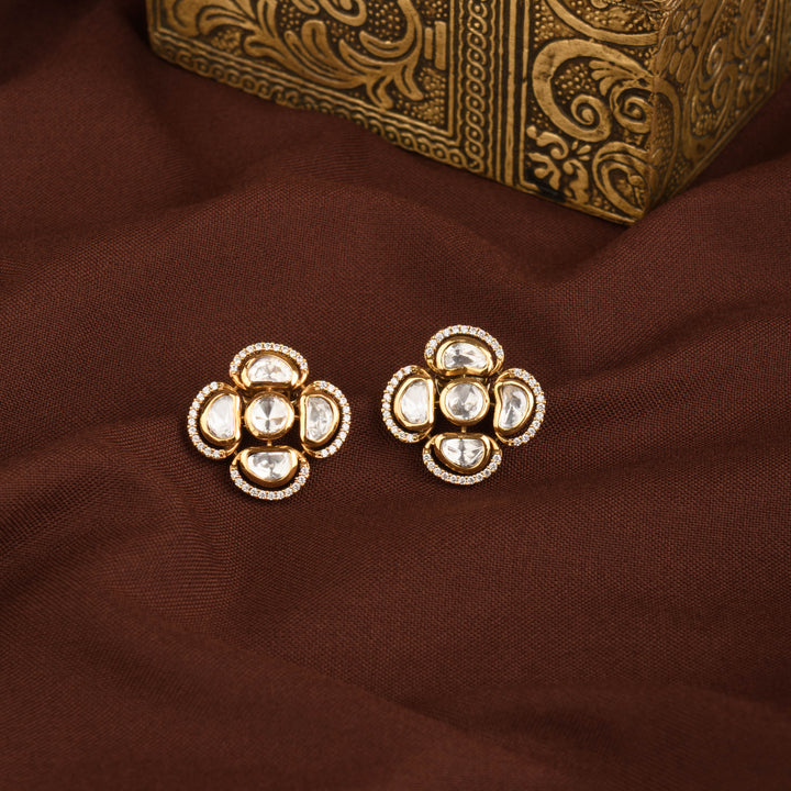 Nishi Polki Studs