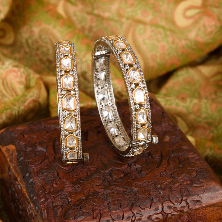 Ubika Polki Bangle Pair