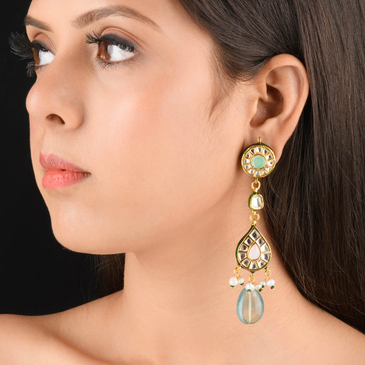 Safia Polki Earrings